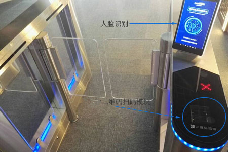 景区扫码闸机嵌入二维码扫描器实现扫码开闸